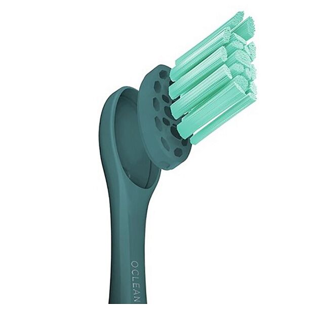 Сменные насадки для зубной щетки Oclean PW09 (Green) - 5