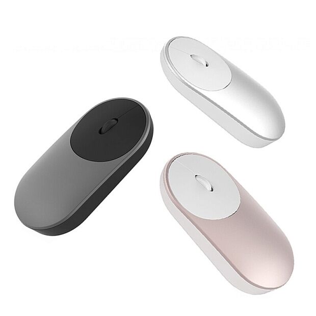 Компьютерная мышь Xiaomi Mi Portable Mouse Bluetooth (Gray) - 4