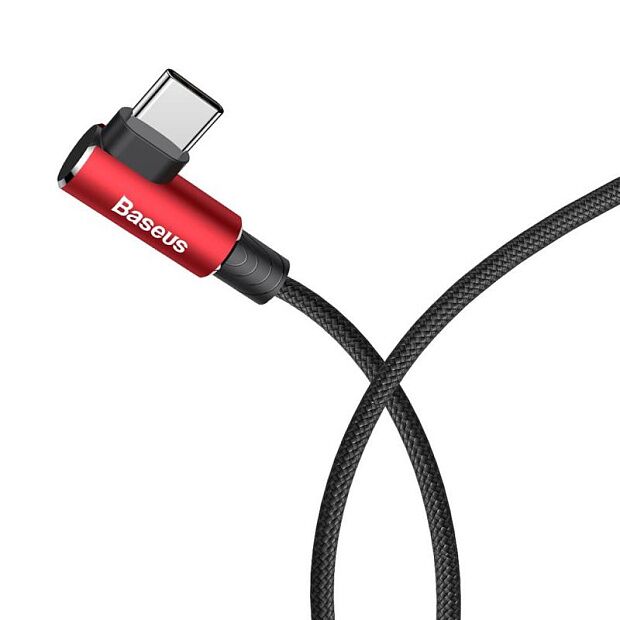 Кабель Baseus MVP Elbow Type Cable USB For Type-C 1.5A 2m (Red/Красный) - 2