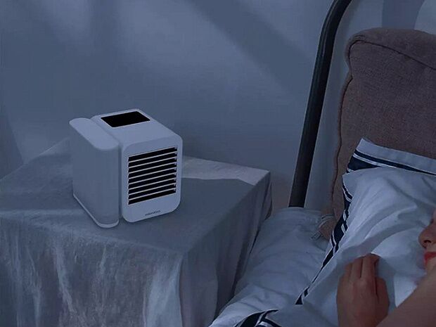 Кондиционер настольный Microhoo Mini Air Condition Fan (White) - 5