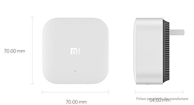 Усилитель Wi-Fi сигнала Xiaomi WiFi Power Line (White/Белый) - 4
