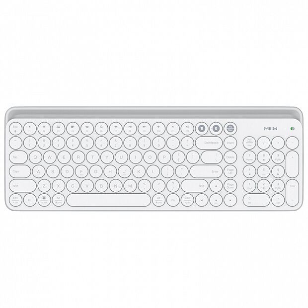 Беспроводная клавиатура Miiiw Rice Bluetooth Dual Mode Keyboard (White/Белый) - 1