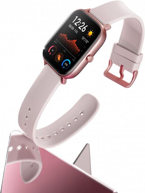 Умные часы AMAZFIT GTS (Pink/Розовый) RU - 6
