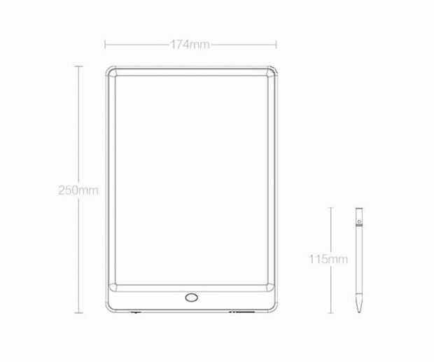 Планшет для рисования Xiaomi Wicue10 Inch LCD Tablet (Green/Зеленый) : отзывы и обзоры - 7