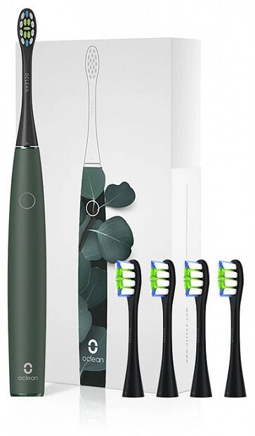Электрическая зубная щетка Oclean Air 2 (4 насадки) Green 