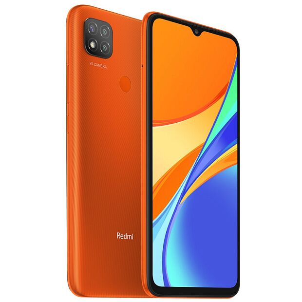 Смартфон Redmi 9C 2/32GB NFC EAC (Orange) - 5