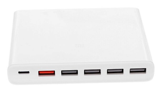 Сетевое зарядное устройство Xiaomi Mi Charger 6 USB Quick Charge 60W (White/Белый) - 7