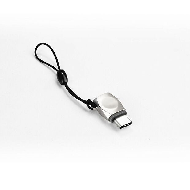 Hoco с Micro-USB на Type-C UA8 (Silver) - 1