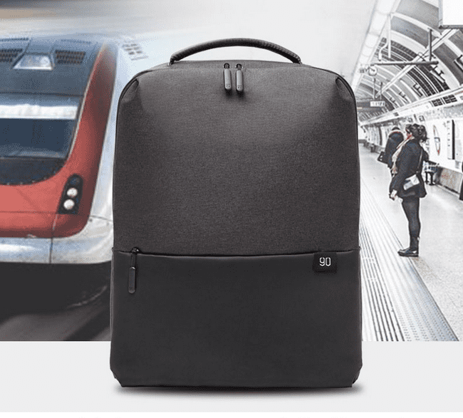 Внешний вид рюкзака Xiaomi 90 Points Light Business Commuting Backpack