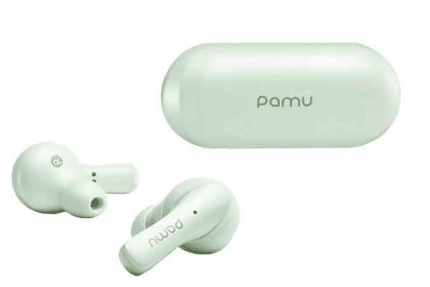 Беспроводные наушники Padmate PaMu Slide Mini T6C (Green/Зеленый) RU - 1