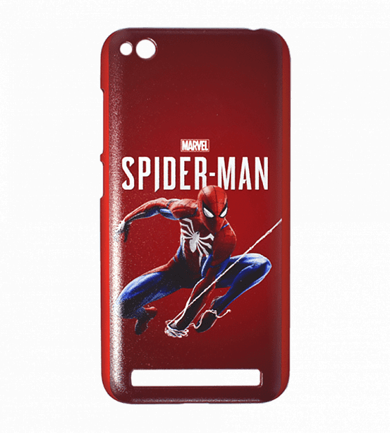 Защитный чехол для Xiaomi Redmi 5A Spider-Man Marvel (Red/Красный) - 1